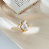 Luxury Design Pearl Ring